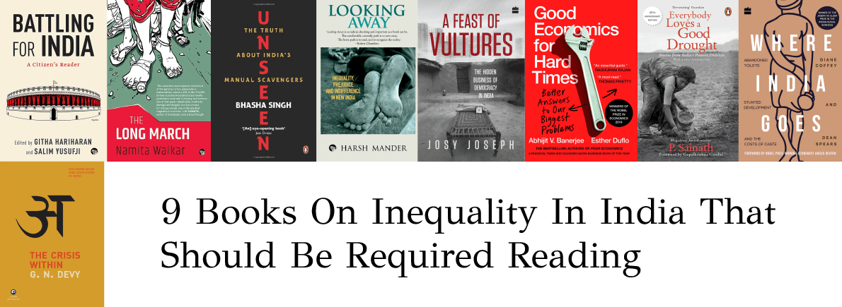 books on inequality in India