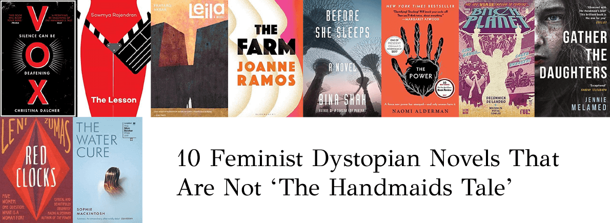 What defines a dystopian novel?