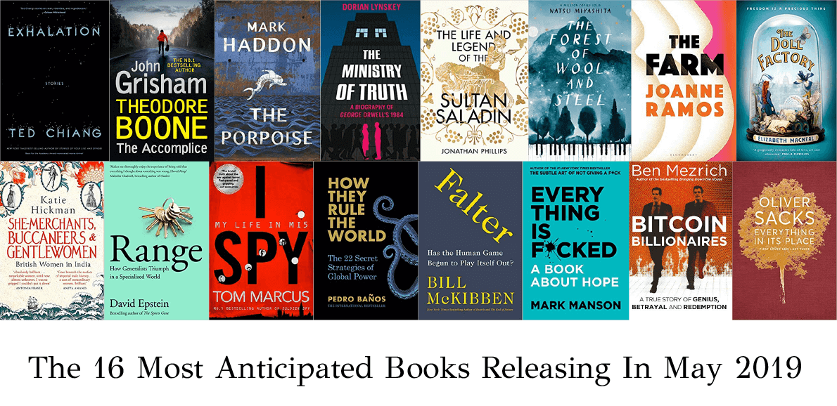 anticipated books May 2019