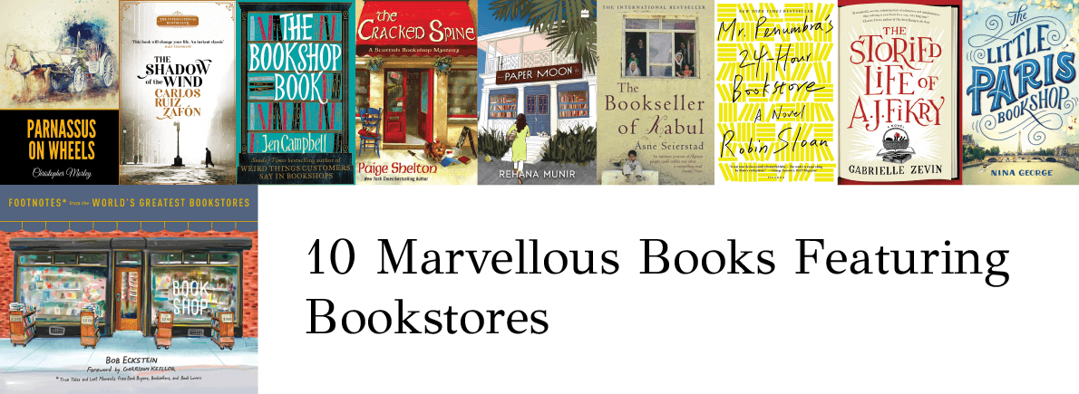 books featuring bookstores
