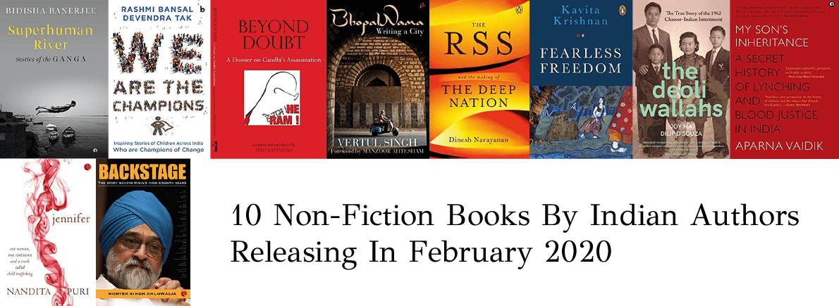 non-fiction by Indian authors february 2020
